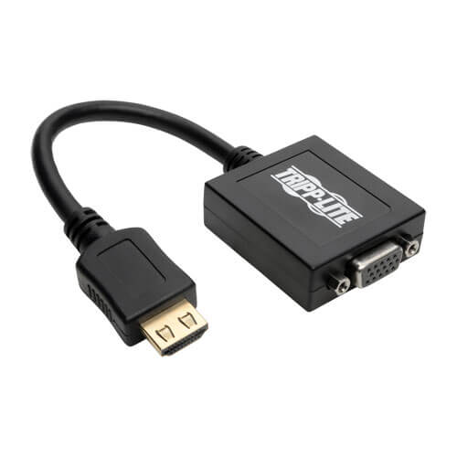 TRIPP-LITE HDMI to VGA with Audio Converter Cable Adapter for Ultrabook ...