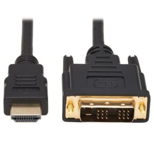 Tripp Lite Display Cable DVI to VGA High Resolution Male Monitor Cable with RGB Coax 6-ft DVI-A M to HD15 M P556-006 